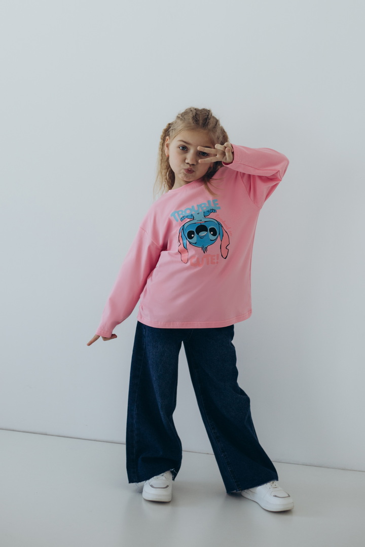 Лонгслів для дівчаток